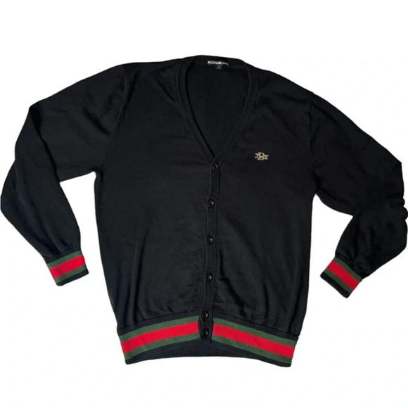 Billionaire Mafia Mens Cardigan - Picture 1 of 4